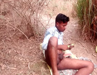 Desi Teen Boy Ass Fucking with a Big Cucumber Like as a Dildo Full HD Gay Sex Video
