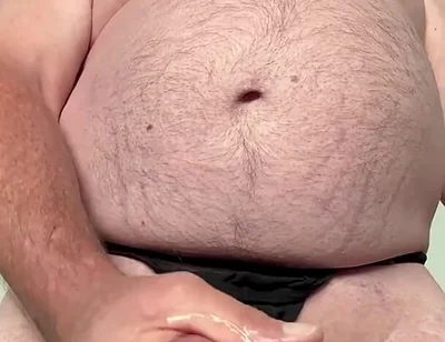 A Really Nice Cumshot While Standing and Jerking