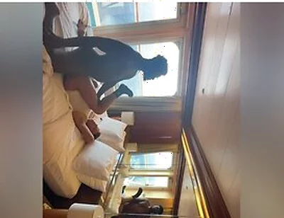 Sucking Dick Outside On Cruise Balcony Then Inside To Get My Ass Filled With A Huge Load!
