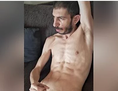 Horny Big Dick Latin Boy Cum On Chest