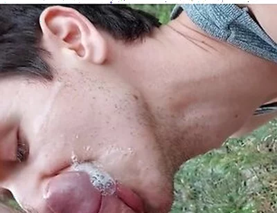 Young Twink Slut Is Getting Gagged At The Public Nude Beach On Dick And Cum