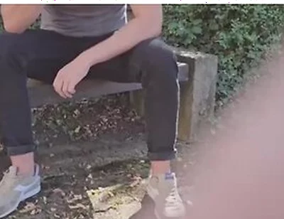 Random Hetero Married Guy At The Park Accepts My Offer And Tries His First Gay Blowjob At His Lunch - Guy Park