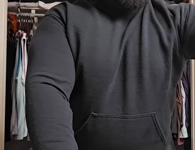 Thick Bearded Stepdaddy Blows Load Through Pajama Pants