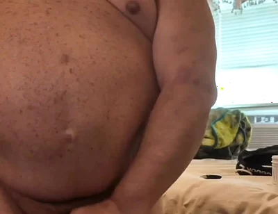 Bearded Bubba Bear Cums