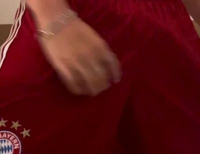 Soccer Player Gives Foot and Ass Massage to Himself