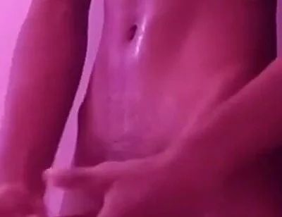 Risky BBC in Neighbor’s Bathroom - Covered in Lube & Spit Intense Stroking
