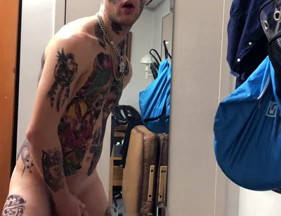 Tatted Twink Masturbation Solo