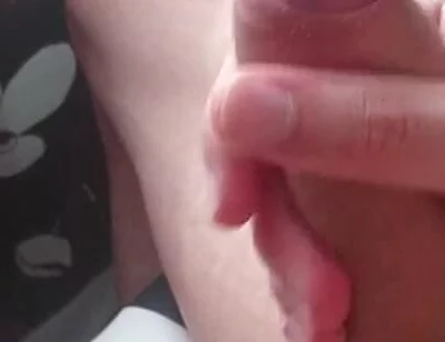 Jerking off and Cumming by the Window on the Chair - Shooting My Load in Plain Sight