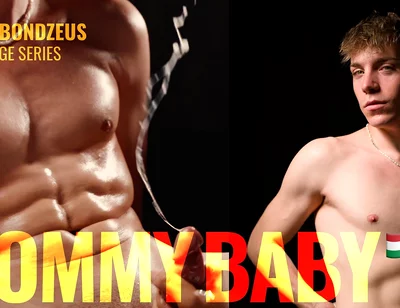 Blond Hungarian Muscular Twink Got Edged Ending with Huge Cumshot