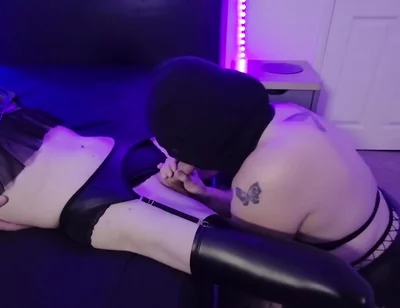 Rewarding Femboy With Blowjob After Taking My Cock