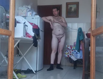 Naked Boy All Alone
