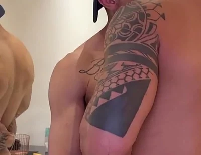 3 Big Cocks Gay Group Azael Maluma Fucks Cute Hardcore Anal