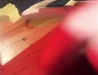 Amateur Boy Pissing in a Glass Held in His Friend's Mouth