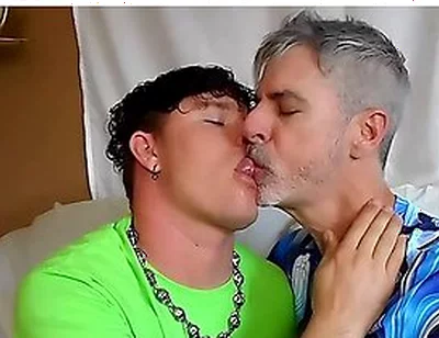 Richard Lennox And Leo Blue Share An Intense Stepdaddy Boy Makeout Session
