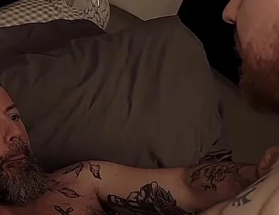 Dirty Barber Bear Takes Ginger Upstairs for a Tip