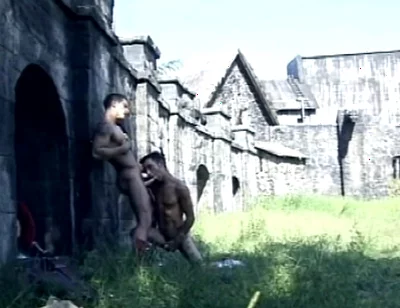 Young Hung Muscle Stud Pounds His Lover Anal Outdoors and Shoots a Thick Cumshot