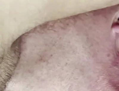 Foot Fetish, Slave Sucks Toes and Eats Cum, Slaps, Cums in Mouth Twice
