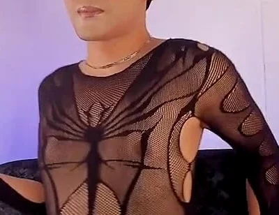 Ken Femboy Dances in Front of the Camera Dressed as a Whore Sissy