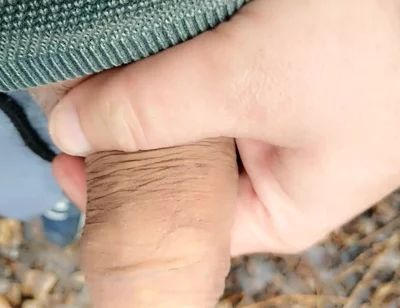 Cheesy Dirty Unwashed Cock Outdoor Walking Part 1