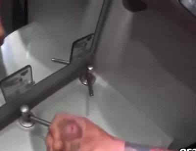 Masturbating Inside the Bus Bathroom