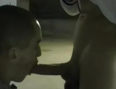 French scally sucking master cock