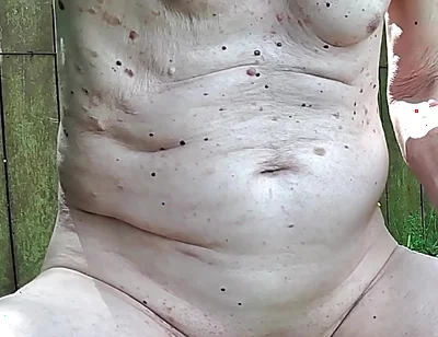 Close up Outdoor Anal and Sounding Cum