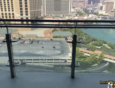 Public Balcony Fuck Juven Fucks Bareback