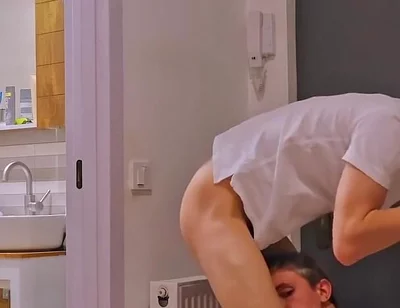 We Met at the Club, Went to My Place and He Swallowed My Big Dick