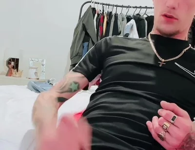Chav Lad British Chav Wank Cum Shot