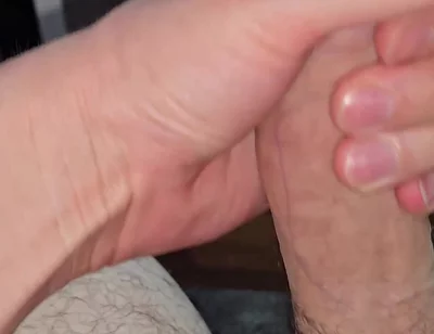 Slowly Masturbating My Big Dick. Closeup POV