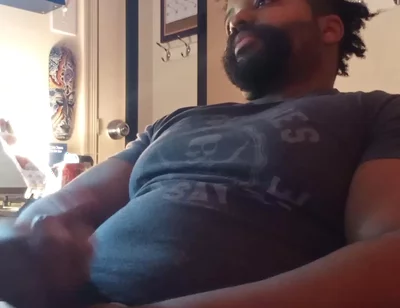 BBC Bear Cam Show Jerk and Cum