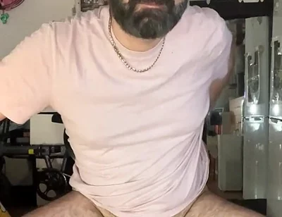 Sitting with Your Legs Open in Front of the Webcam