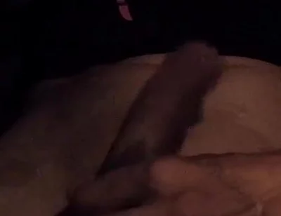 Wife Drives Me Around Town While I Jerk My Cock with My Tits Out