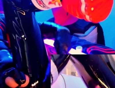 I Love the Black Full Body Latex Suit