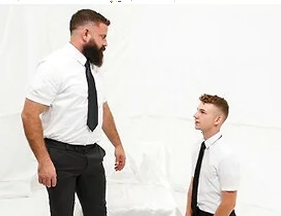 Altar Boy Jack Waters Breeds Hunk Bishop Timber Adams During Special Ritual