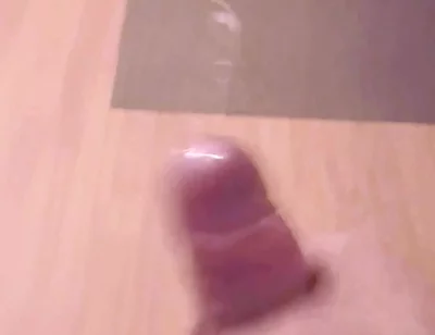 Stretching and Horny Cum