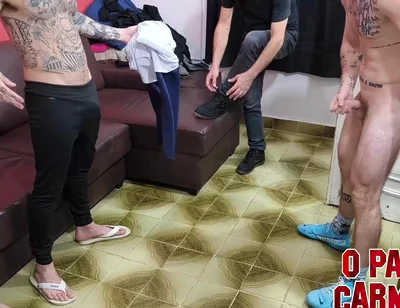 Aftercarmona, Erick Diaz, Victor Ferraz and Carmona in a Super Brotherhood