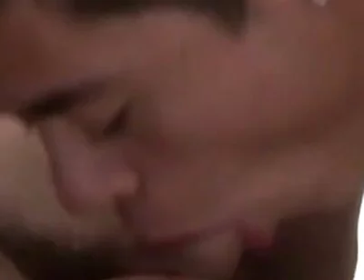 Blue eyed cocksucker jumped on dong