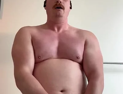 Stepdaddy Busts a Load After the Gym