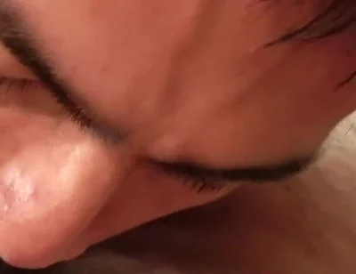 Making Deepthroat to a Sexy German Stepdaddy