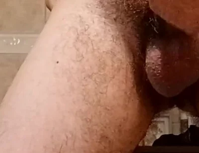 Bathroom cumshot