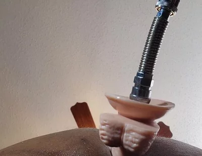 Sex Machine Fucks Me. Huge Dildo