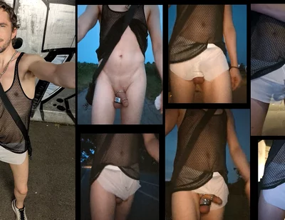 Windy Midnight Walk Full of Piss