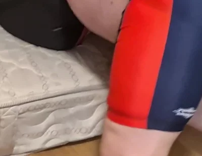 Silver Stepdaddy Boxer Vs. Gouine Wrestler - Singlet Wrestling Challenge