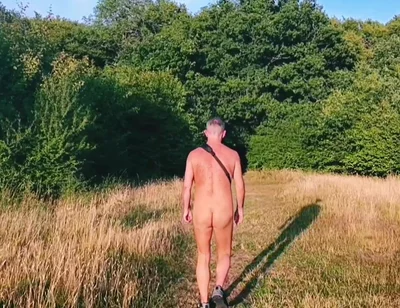 Naked Outdoor Walking