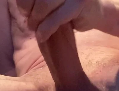 Veiny Daddy Shoots a River of Cum