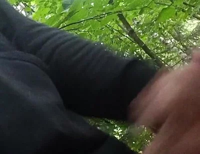 Cumshot at the Bus Stop