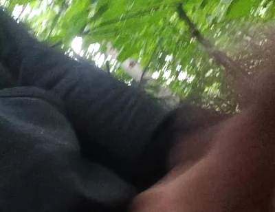 Cumshot at the Bus Stop