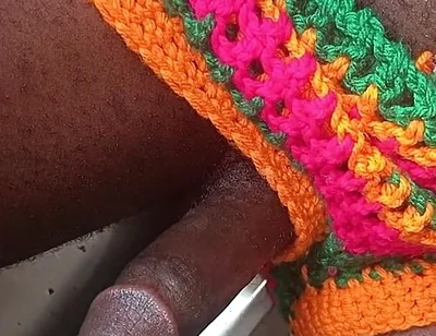African Bisexuals Masturbating and Huge Cum