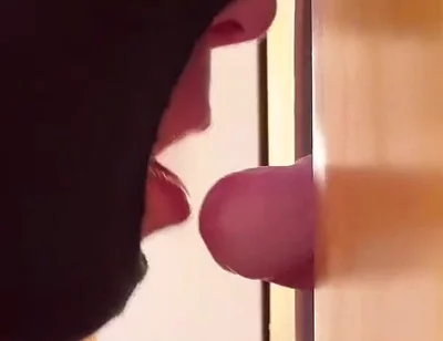 Small Balkan Cock Squirts All Full at Gloryhole